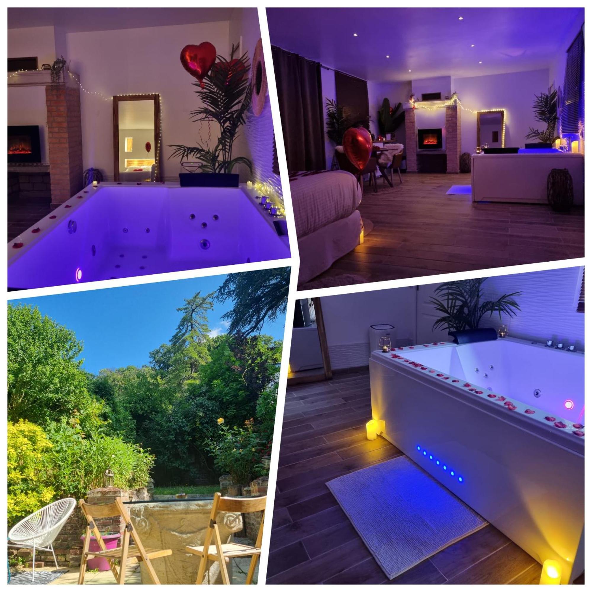 Loft De Luxe Jacuzzi Et Jardin Privatif 10 Minutes De Stade De France Saint-Prix (Val d'Oise) 외부 사진